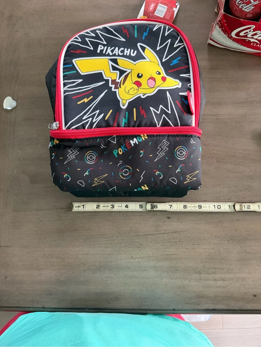 NEW Thermos Pokémon Pikachu Insulated Lunch Bag Kids Lunch Box NWT